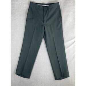 DSCP US Military Dress Tousers Pants Mens 35R Green Marines Wool Bremen Bowden